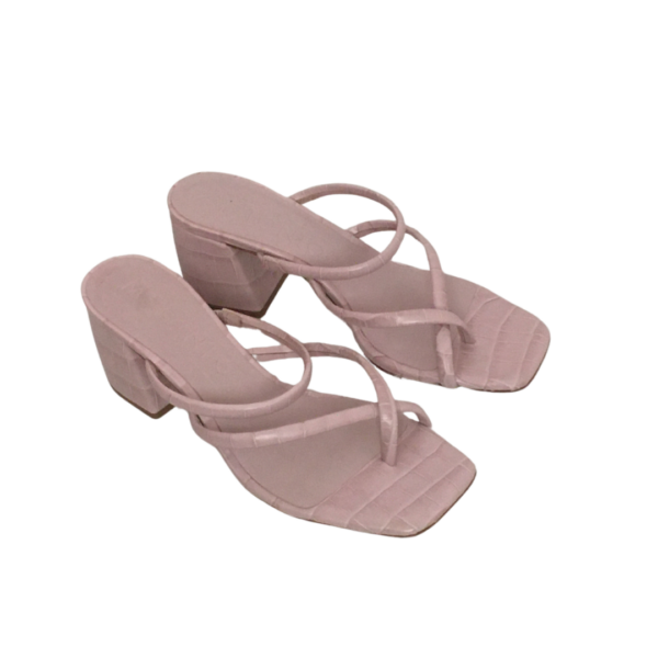 Babii Lavender Gata Sandaled Heels